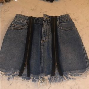 LF brand new jean skirt